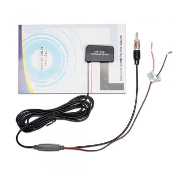 Car Aerial Universal FM DAB Internal Car Radio Antenna Glass Mount DAB+ Digital