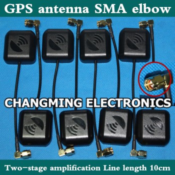 Car GPS antenna SMA elbow Navigation antenna High quality signal  Line length10CM(working 100% Free Shipping)1PCS