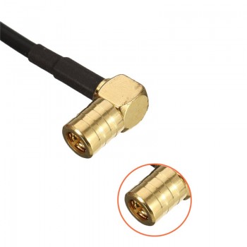 Universal Car Window Glass Mount DAB Digital Car Radio Aerial Antenna Cable SMB For Pioneer AN-DAB1Right Angle Connector