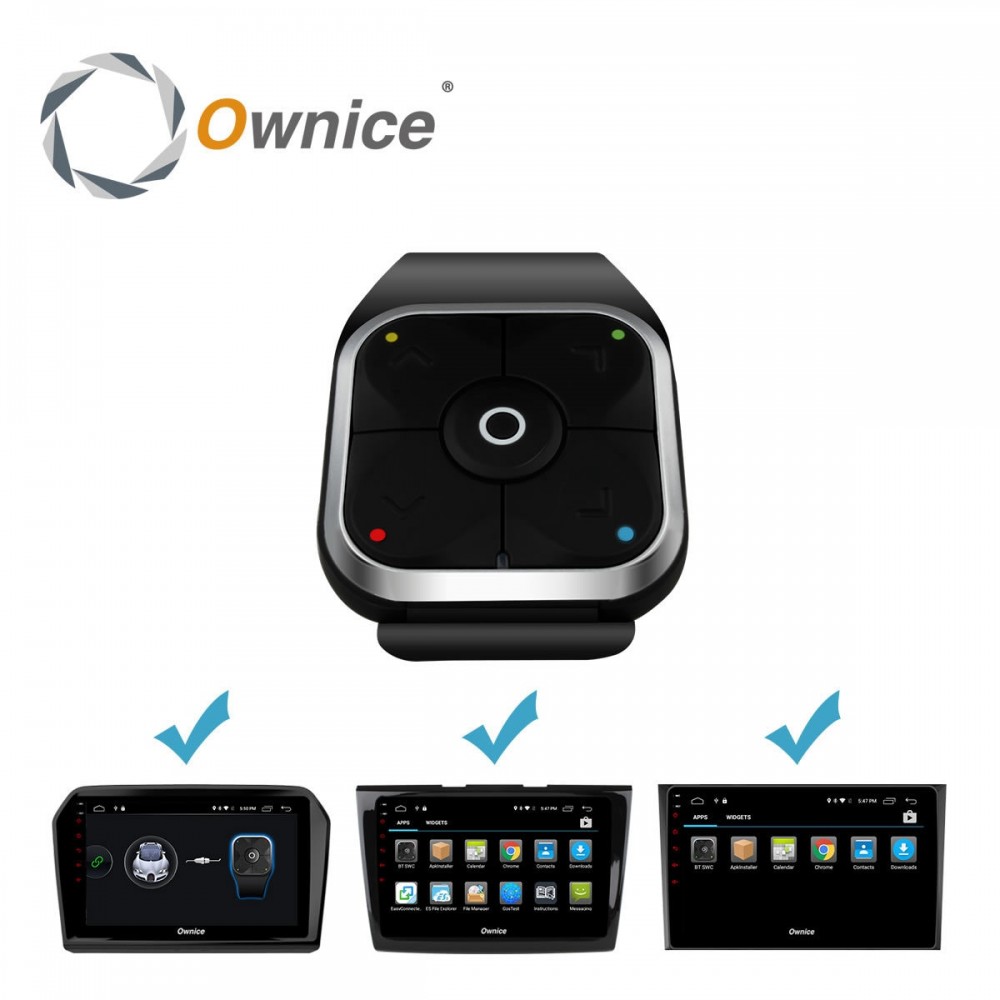 Special Bluetooth Steering wheel control  wireless  media Button without Battery Only For Ownice Android Car DVD