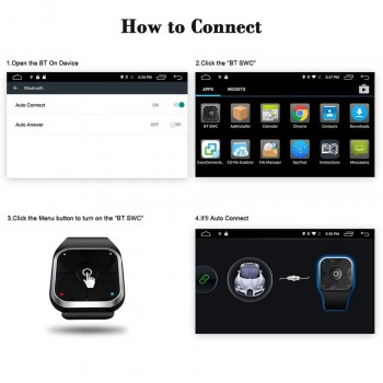 Special Bluetooth Steering wheel control  wireless  media Button without Battery Only For Ownice Android Car DVD