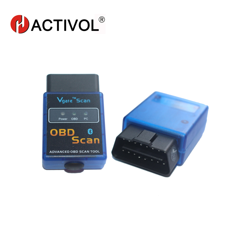 HANG XIAN ELM 327 Bluetooth Android OBD2 Scanner Automotive OBD 2 Diagnostic Scan Tool for for car DVD player ELM327 OBDII