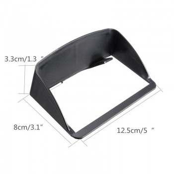 Universal 7 inch Portable Anti Glare Screen Sun Shield Visor Hood For 7 inch Car GPS Navigation GPS Accessories