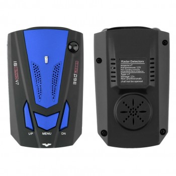 V7 360 Anti Laser Degree Car Radar Detector LED Display English Russian Voice Exchange Fully 16 Bands Receiver