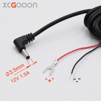 XCGaoon Car Charger DC Converter Module 12V 24V To 12V 1.5A with 3.5mm Port fit Radar Detector, DVR Camera Cable Length 3.5m