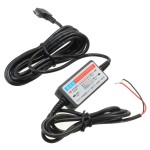 Audew Brand New DC 12V-23V Mini / Micro USB Port Wire Cable Car Charger Kit For Camera Recorder DVR Exclusive Power Supply Box