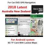 Fit for Android  System Car Auto GPS Navigation 8GB Micro SD Card for Australia New Zealand Map