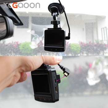XCGaoon Car Charger DC Converter Module 12V 24V To 5V 2A with mini USB Cable (Curved Right) Low Voltage Protection Length 3.5m
