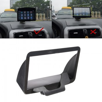 Universal 7 inch Portable Anti Glare Screen Sun Shield Visor Hood For 7 inch Car GPS Navigation GPS Accessories