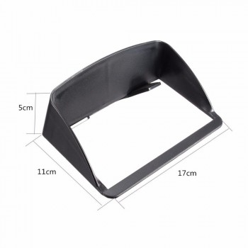 Universal 7 inch Portable Anti Glare Screen Sun Shield Visor Hood For 7 inch Car GPS Navigation GPS Accessories