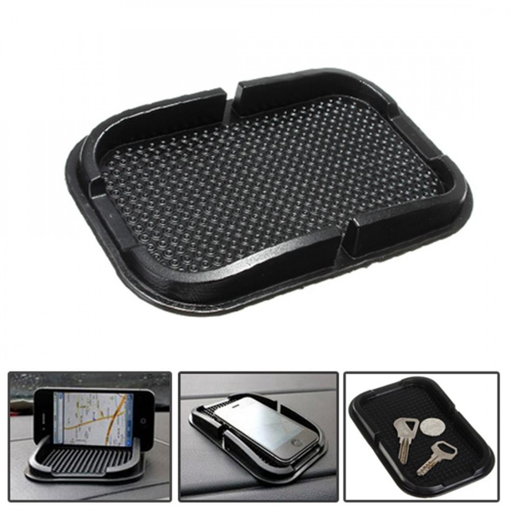 Black Temporary Mobile Phone GPS Navigator Auto Car Dashboard Holder Stander For Pad Anti-skid Slip Proof Grip Mat
