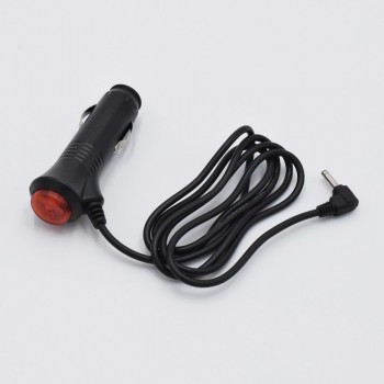 XCGaoon 3.5mm Port Car Charger For Car Radar Detector / Car DVR Camera, input 12V, output 12V 1.5A, fit DC 12V Car, length 1.2m