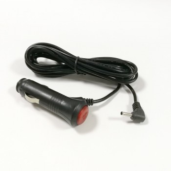 Biurlink 3.5MM Plug DC 12V 1.5 Meters Cable Length Car Charger for GPS Radar Detector Cigarette Lighter with Swicth Button
