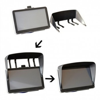 1PC 7 Car GPS Sun Shade Sunshade Visor Anti Shield Cover Blind For Garmin Nuvi TomTom Sat Nav Anti Glare