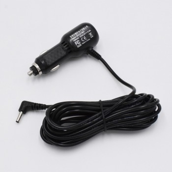 XCGaoon 3.5mm Port USB Car Charger for Car Radar Detector GPS, input 12V Output 12V 1.5A With 2 USB Port 5V 3.4A Cable 3.5Meter