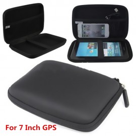 Black Hard Shell Outer Carry Case Bag for 7 inch GPS Navigation Protective Pouch Carrying Cover