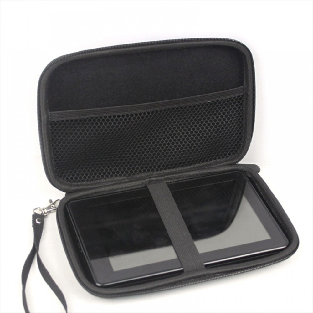 OOTDTY 7 Inch Hard Shell Carry Bag Zipper Pouch Case For Garmin Nuvi TomTom Sat Nav GPS