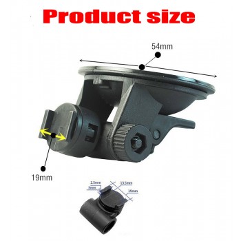 Conkim Car DVR / GPS holder for Sport DV Camera mount DVR holders Driving recorder suction cup Black Stands Holder