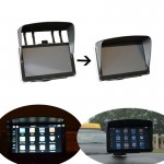 1PC Universal Sunshade Sunshine Shield For 7 inch Car GPS Navigator Accessories GPS Screen Visor Hood Block Car-styling