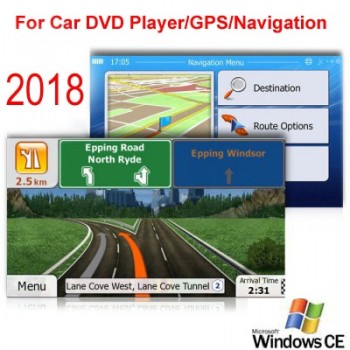 8GB Micro SD Card Car GPS Navigation 2018 Map software for Australia,New Zealand,Middle East,Southeast Asia,Israel,Philippines