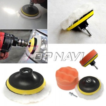 Topnavi High Drill Adapter Polishing Buffer Pad Set Kit For Car polish Tool Universal
