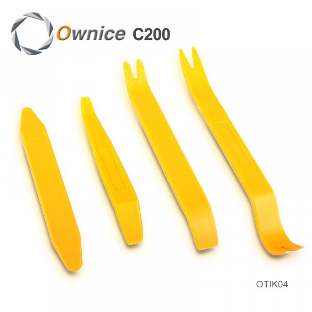 Free Shipping! 4 Pieces Install Kit Tool Disassemble Car DVD Radio on Panel Dashboard Removal Pry
