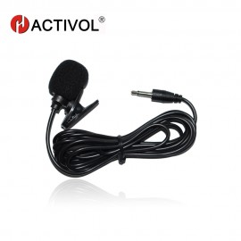 Special Car Audio Microphone 3.5mm Jack Plug Stereo Mic Mini Wired External Car Microphone For Auto DVD player 100 cm  long