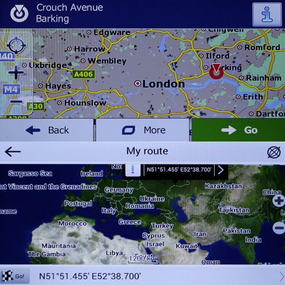 Udricare GPS Navigation Map Card Android or Wince GPS Navigator 16GB Micro TF Memory Card Mirror DVD DVR GPS Map Card