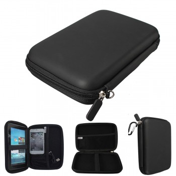 GPS Navigation Protection Package Hard Disk Drive HDD Tablet Cover Bag PU Hard Shell Carry Case Bag Cover Protector 7 Inches