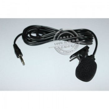 Free shipping Bway brand 3.5mm 100cm Length Car Audio Microphone External Microphone For car-styling car dvd player