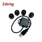 IDoing Special TPMS Newest technology Car TPMS Tire Pressure Monitoring System with mini Inner sensor Auto support Bar and PSI