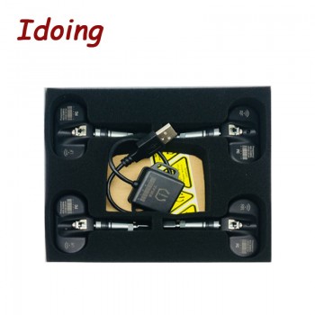 IDoing Special TPMS Newest technology Car Tire Diagnostic-tool with mini Inner sensor Auto support Bar and PSI
