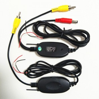 2.4GHz Wireless Transmitter and Receiver Kits Sets for Rear View Camera connect to GPS or car monitor