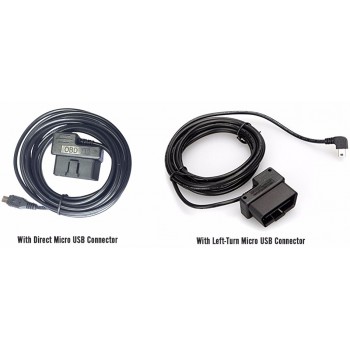 Conkim OBD Hard Wire Kit Mini USB/ Micro USB Connector For Car DVR 5V 1.5A 3M