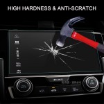 Universal 8 Screen Tempered Glass Car Navigation Screen Protector for VW Lavida Skoda 280TSI DSG 2018