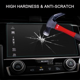Universal 8 Screen Tempered Glass Car Navigation Screen Protector for VW Lavida Skoda 280TSI DSG 2018