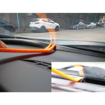 Roadlover Rubber 1.6m Sound Proof Dust Proof Sealing Strip for Auto Car Dashboard Insulation Windshield Anti-Noise Sound