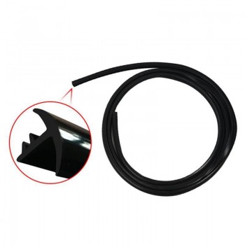 Roadlover Rubber 1.6m Sound Proof Dust Proof Sealing Strip for Auto Car Dashboard Insulation Windshield Anti-Noise Sound