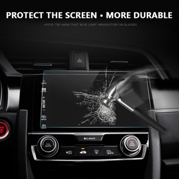 Vehemo Car Tempered Glass For Car GPS MP5 Video Player Screen Protector Film Premium 8 Inchs 177x100mm DVD Guard LCD Monitor