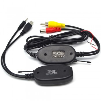2.4G Wireless Transmitter Receiver Kits Use for  Rearview camera Car GPS Navigation Car monitor