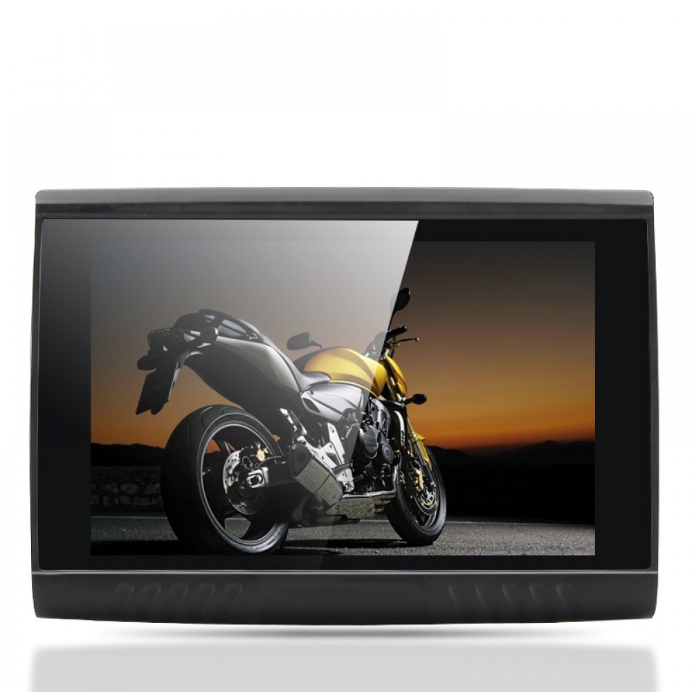 5 Inch 256MB RAM 8GB FM Waterproof Motorcycle Bluetooth GPS Navigation+Free Updated Maps for Most Country