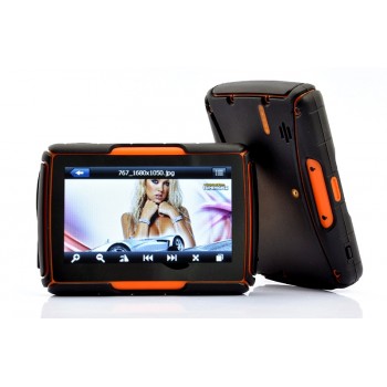 4.3 Inch Car GPS IP67 Waterproof GPS Moto Bluetooth GPS Navigator for Motorcycle Motorbike 8GB 256 RAM Free Maps