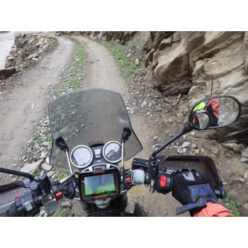 4.3 Inch Car GPS IP67 Waterproof GPS Moto Bluetooth GPS Navigator for Motorcycle Motorbike 8GB 256 RAM Free Maps