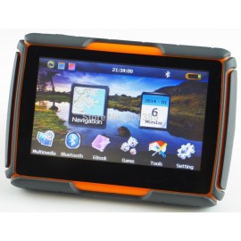 4.3 Inch Watertight Motorcycle/car GPS Unit with Bluetooth, Motorcycle GPS Navigation - Waterproof, 4gb Internal Memory