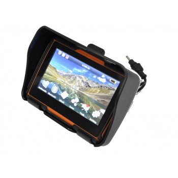 4.3 Inch Watertight Motorcycle/car GPS Unit with Bluetooth, Motorcycle GPS Navigation - Waterproof, 4gb Internal Memory