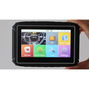Hot 4.3 Waterproof IPX7 Motorcycle GPS Navigation MOTO Navigator With FM Bluetooth 8G Flash Prolech Car GPS Motorcycle