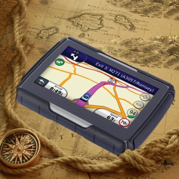 High Quality 4.3 Inch Motorcycle GPS Car GPS Navigation IPX7 Waterproof 8GB Internal Memroy Bluetooth BT With MAPS Free Shipping