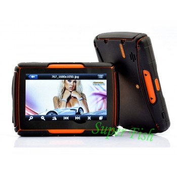 2016 New Version 4.3 Inch 8GB FM Waterproof Motorcycle Car Cycling Bluetooth GPS Navigation+Free Updated Maps for Most Country