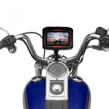 BORUiT 4.3 Inch  256M RAM 8GB Flash Moto GPS Navigator Waterproof Motorcycle GPS Navigation Free Maps