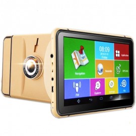 Car DVR GPS Navigation 7 Touch Screen Android 4.4.2 MTK8127 WIFI/FM/Bluetooth/HD 1080P Car DVR Recorder built in 8G Maps